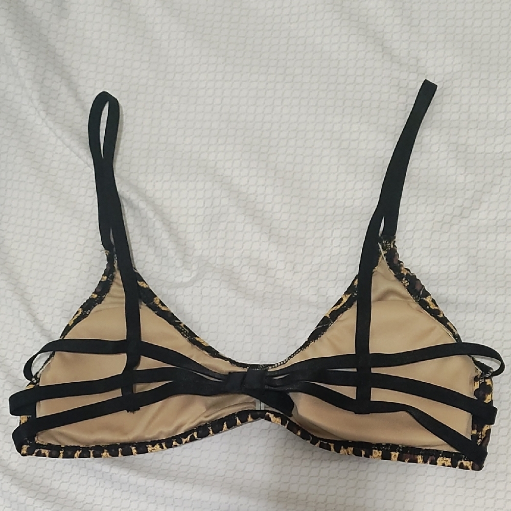 Leopard Print Bikini Set - Picture 3 of 6